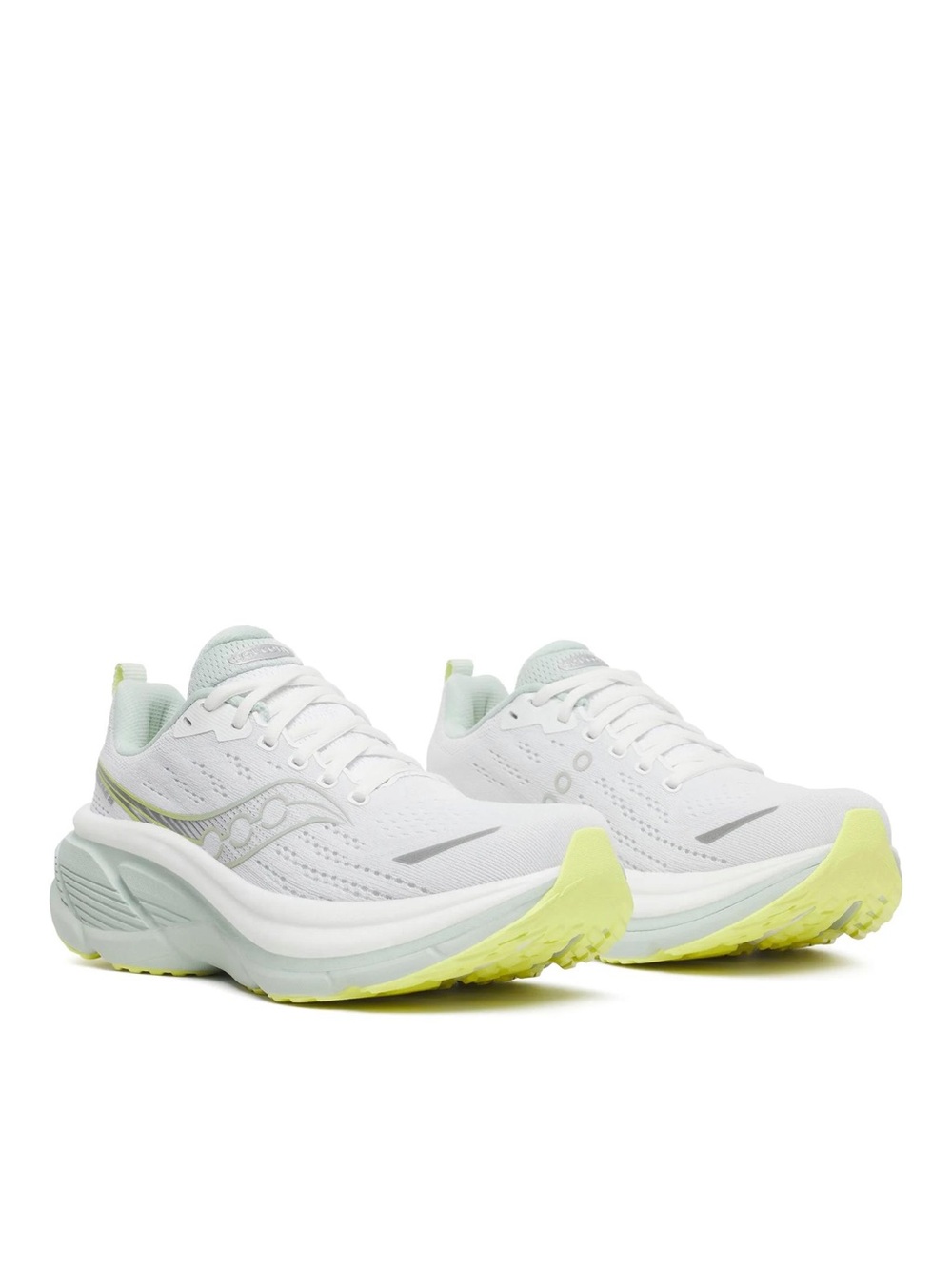 Saucony Women's 8.5 White & Mist HURRICANE 25 - Picture 2 of 10